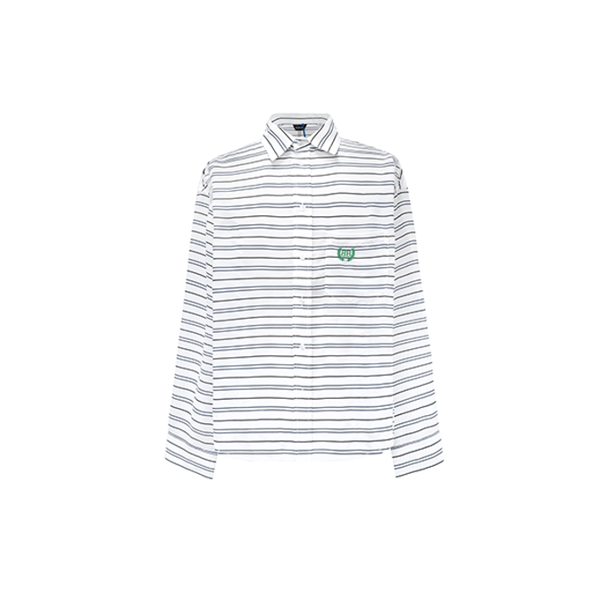 9a+ quality balenciaga striped wheat embroidered shirt